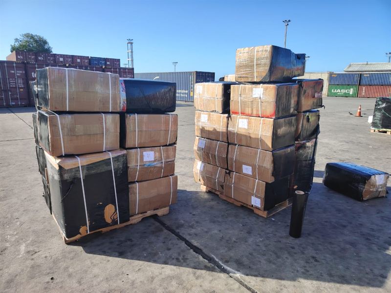 Inventario de bultos antes de la consolidación